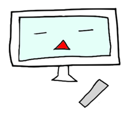 Black-white color sticker #8008055