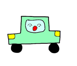 Black-white color sticker #8008062