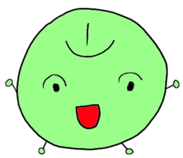 Black-white color sticker #8008070