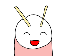 Black-white color sticker #8008077