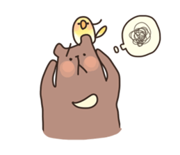 Mr.KUMATTA ~a delicate bear~ sticker #8008124
