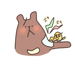 Mr.KUMATTA ~a delicate bear~ sticker #8008132