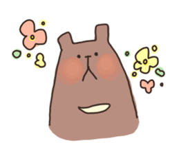 Mr.KUMATTA ~a delicate bear~ sticker #8008147