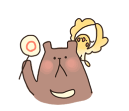 Mr.KUMATTA ~a delicate bear~ sticker #8008149