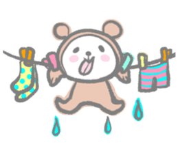 Kawaii Teddy Bear 3 (English ver.) sticker #8008206
