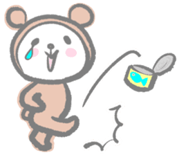Kawaii Teddy Bear 3 (English ver.) sticker #8008207