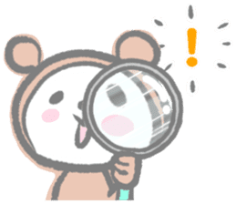 Kawaii Teddy Bear 3 (English ver.) sticker #8008214