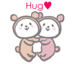 Kawaii Teddy Bear 3 (English ver.) sticker #8008215