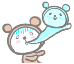 Kawaii Teddy Bear 3 (English ver.) sticker #8008216