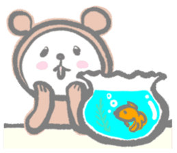 Kawaii Teddy Bear 3 (English ver.) sticker #8008219