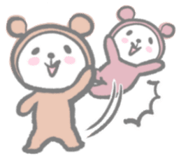 Kawaii Teddy Bear 3 (English ver.) sticker #8008221
