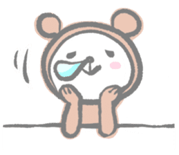 Kawaii Teddy Bear 3 (English ver.) sticker #8008225