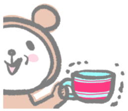 Kawaii Teddy Bear 3 (English ver.) sticker #8008227