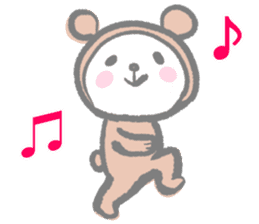 Kawaii Teddy Bear 3 (English ver.) sticker #8008230