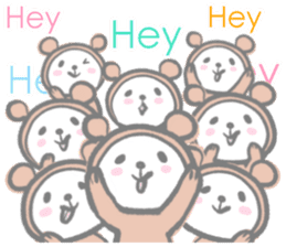 Kawaii Teddy Bear 3 (English ver.) sticker #8008231