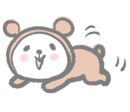 Kawaii Teddy Bear 3 (English ver.) sticker #8008237