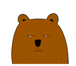 Boobaa Bear sticker #8008464