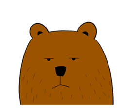Boobaa Bear sticker #8008469