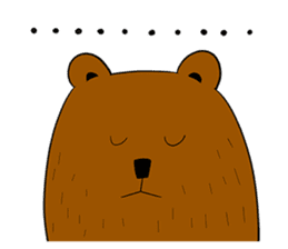 Boobaa Bear sticker #8008472