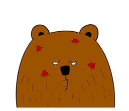 Boobaa Bear sticker #8008473