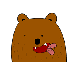 Boobaa Bear sticker #8008483