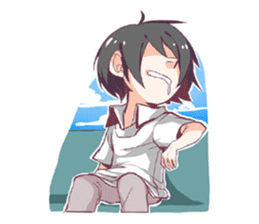 A-yu's & Lun's Student Routine sticker #8008769