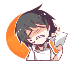 A-yu's & Lun's Student Routine sticker #8008770