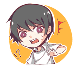 A-yu's & Lun's Student Routine sticker #8008781