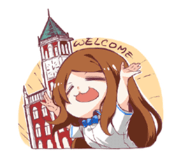 A-yu's & Lun's Student Routine sticker #8008783