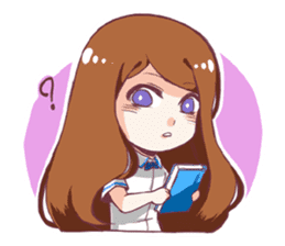 A-yu's & Lun's Student Routine sticker #8008784