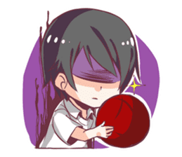 A-yu's & Lun's Student Routine sticker #8008790