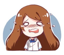 A-yu's & Lun's Student Routine sticker #8008791