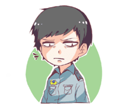 A-yu's & Lun's Student Routine sticker #8008793