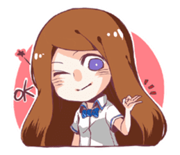 A-yu's & Lun's Student Routine sticker #8008794