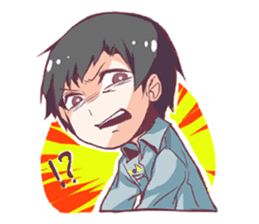 A-yu's & Lun's Student Routine sticker #8008796