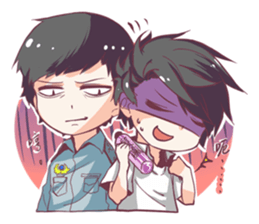 A-yu's & Lun's Student Routine sticker #8008802