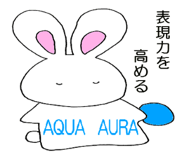 HAPPY POWER STONE BUNNY Sticker sticker #8009585