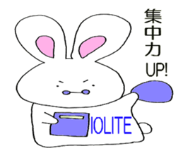 HAPPY POWER STONE BUNNY Sticker sticker #8009596