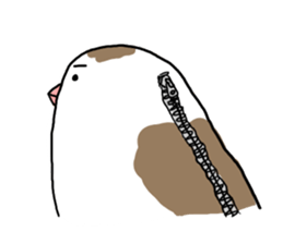 A Mass of Bengalese Finches sticker #8009840