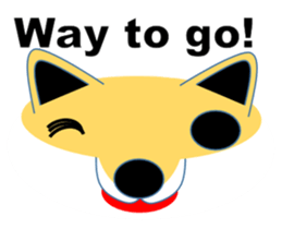 Shiba-Inu POM english ver. sticker #8009973