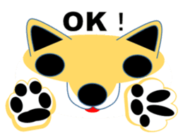 Shiba-Inu POM english ver. sticker #8009995