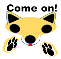 Shiba-Inu POM english ver. sticker #8009996