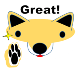 Shiba-Inu POM english ver. sticker #8009998