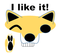 Shiba-Inu POM english ver. sticker #8009999