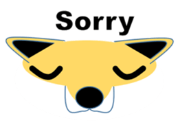 Shiba-Inu POM english ver. sticker #8010000