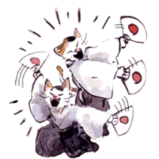 MAKITA meow cats3 sticker #8010087