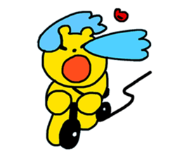 Postal bear sticker #8010253