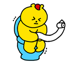 Postal bear sticker #8010259