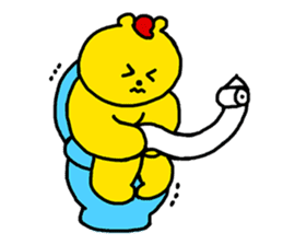 Postal bear sticker #8010259