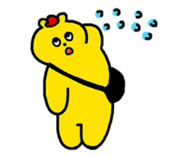 Postal bear sticker #8010263